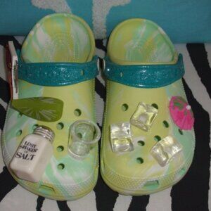 Crocs Margaritaville Jimmy Buffet limited Edition Crocs NEW SIZE 7W